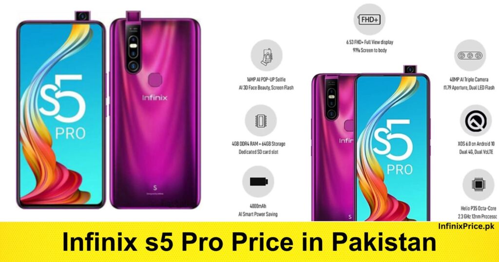 Infinix s5 Pro Price in Pakistan | Infinixprice.com