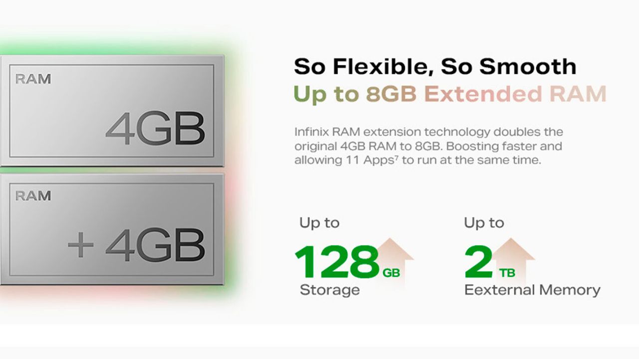 Infinix Smart 9 powered by MediaTek Helio G81 chipset with 4GB RAM and 128GB storage